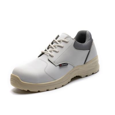 China Steel Toe Wholesale Woman Men Comfort ESD Work Shoes White Safety Shoes With Steel Toe for sale