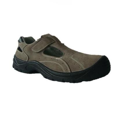 China Hot Selling Summer Factory Price Suede Steel Toe Leather Sandals RS9278 for sale