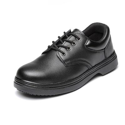 China Wholesale Waterproof Non-Slip Work Steel Toe Oil Resistance Kitchen Chef Shoe With Lace, Men Chef Shoes RS030A for sale