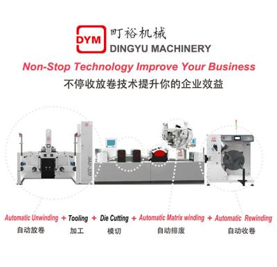 China DINGYU Automatic High Speed ​​Printing Manufacturer Non Stop Decreasing Machine Made Offset Printing Machine Price for sale