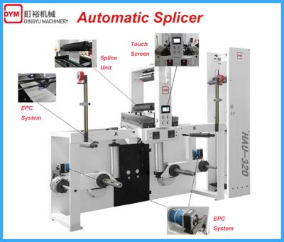 China Mark printing Dingyu splicing success 100% automatic not to stop winding to promote digital flexo printing machine works for sale