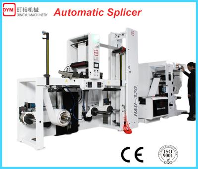 China High Speed ​​Drum Flexo Printing Machine Printing Center Set With DINGYU Automatic Non Stop Winding Machine Improve Production By 40% for sale