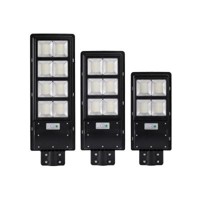 China ROAD All In One OEM Power Lighting Solar Street Light 100w 150w 200w 300w Black Black Bright ABS for sale