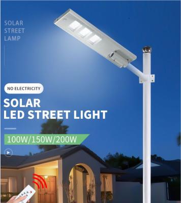 China ROAD Professional High Power All One Street Light Solar Led Battery Integrates Made In China for sale