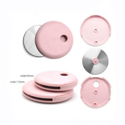 China Sustainable Promotional Cheap Easy Clean Plastic Multifunctional Pizza Cutter Wheel With Cover Device for sale