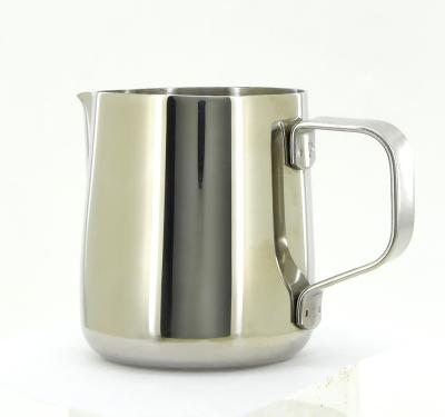 China Viable Custom High Quality Espresso Art Tools Metal Stainless Steel Milk Frothing Pitcher Latte Jug for sale