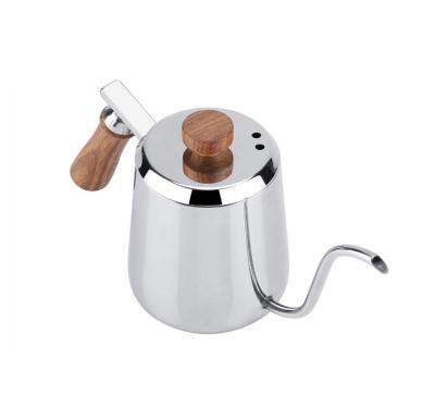 China 350ml Stainless Steel Stocked Spill Over Kettle For Drip Bag Coffee for sale