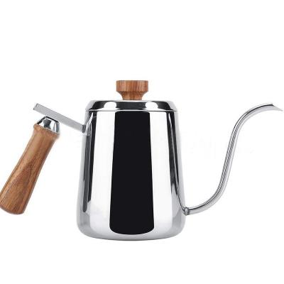 China New Hot Selling Stocked Bartender Tools Stainless Steel Gooseneck Coffee Drip Kettle for sale