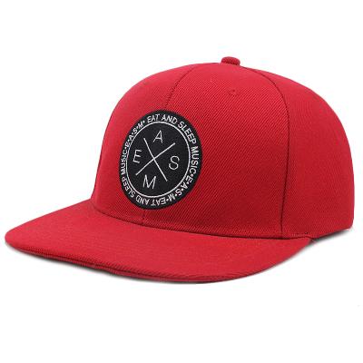 China COMMON Custom Snapback Cap Hats Snapback Hat With Flat Brim for sale