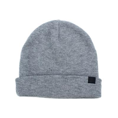 China COMMON Wholesale 100% cotton simple crochet beanie skull gray hat knit hat knit beanie kids hat for sale