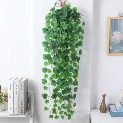 China Eco-friendly Real Touch Plastic Artificial Plants Simulation Hanging Vine for sale