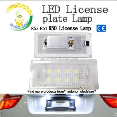 China dahosun R50 R51 R52 R501 R502 R503 for Mini Cooper LED plates light white or black body R50 2 for sale