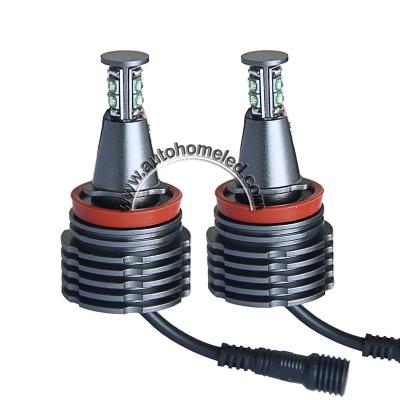 China E60 E82 E87 E89 Z4 E70 X5 E71 X6 E90 E92 M3 E93 E92 E93 H8 40W XTE Bulb 80W Per Set Waterproof 4800lm Car Led Headlight 12V 24V Angel Eyes for sale