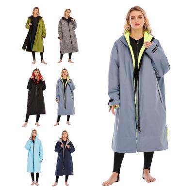 China Viable adult men and women change poncho towel surfing robes, surf swimming hooded diving suit to replace bathrobe, addicted to drink for sale