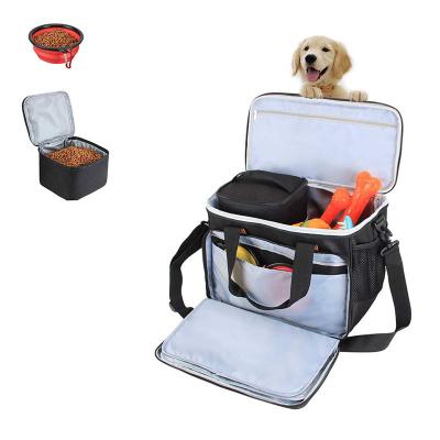 China Viable Luxury Dog Training Treat Gear Food Travel Carrier Bag Accessories for sale