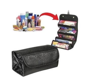 China Suspensible Women Hanging Rolled Cigarette Make Up Organizer Makeup Toiletry Storage Bag for sale