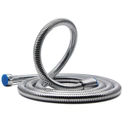 China Water Plants 18/8 Stainless Steel Extra Long Handheld Showerhead Hose Current and Replacement with Solid Brass Connector for sale