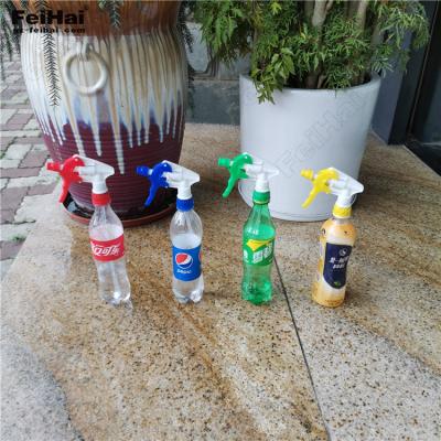 China garden glass cleaning disinfection match disinfection match use 28/400 trigger bottle plastic cola pepsi cola bottle trigger sprayer for sale