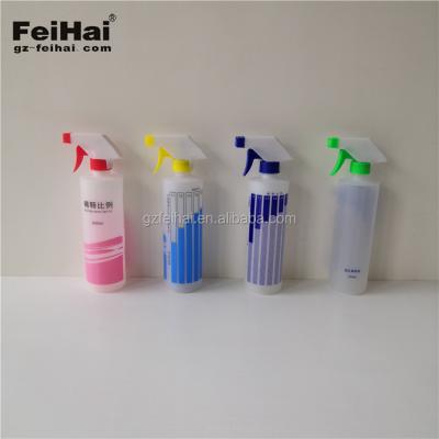 China Wholesale Garden Disinfection Trigger Sprayer With 500ml Dilution Ratio Bottle for sale