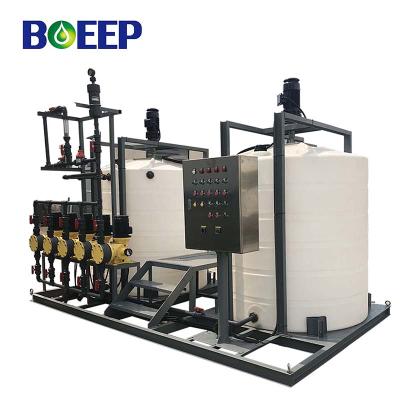 China Water& Automatic Waste Water Treatment Chlorination Machine Alum Flocculation Tank Acid Flocculation Dosing System For Water Treatment Plant Process for sale