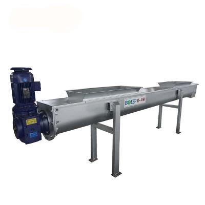 China BOOEP Design Anti-Corrosion Hopper Inlet Screw Conveyor Press Machine Price for sale