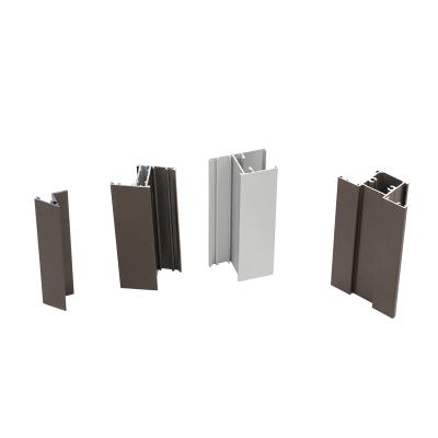 China South Africa Strong Aluminum Bronze Window And Door Frame Color Profile for sale