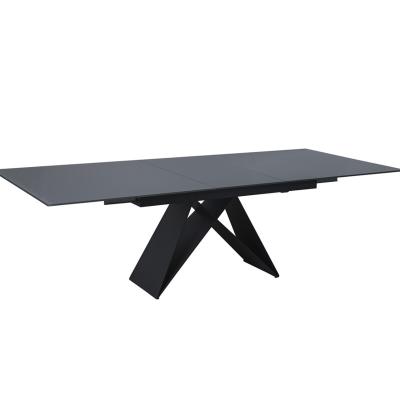 China Extendable Dining Table Exquisite Designer Rectangular Italian Simple Modern Italian Minimalist Home Dining Table for sale