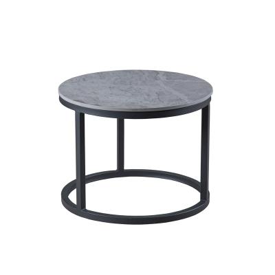 China Mini coffee table fashion home adjustable hot Nordic black drum ceramic top coffee table (other) coffee table furniture for sale