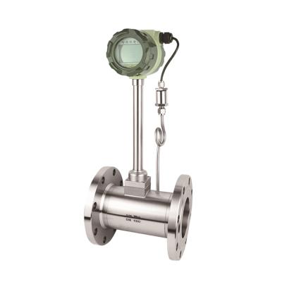 China HART Communication Precision Hot Oil Flow Meter Air Steam Vortex Ex Proof Flow Meter 1.0% for Nitrogen Gas Lab Vortex Flow Meter for sale