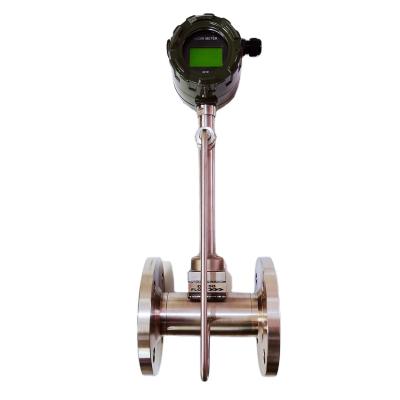 China Digital Vortex Stainless Steel Vortex Flowmeter with Pressure and Temperature Compensation LY-LUGB for sale