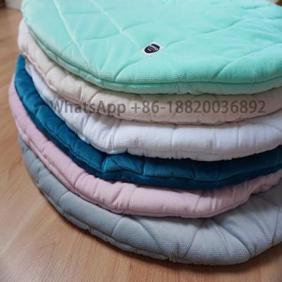 China Washable Play Mat For Kids Padded Mat Baby Quilted Cotton Play Mat Factory for sale