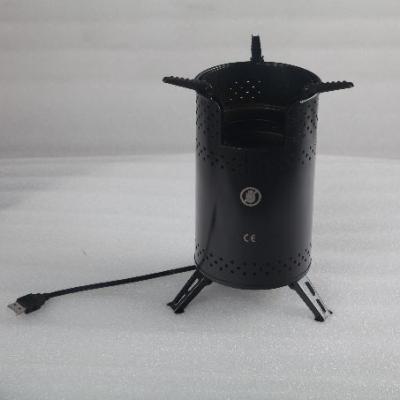 China Portable Outdoor Biomass Cooker Round Camping Stove Mini Stove Raising Picnic Mini Windproof Cooking Stoves for sale