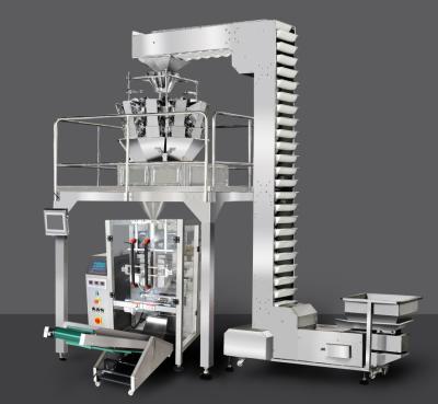 China Auto passas de peso da máquina de empacotamento dos frutos secos de Vffs da máquina de embalagem que pesam e máquina de empacotamento à venda