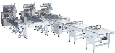 China A alta velocidade automatizou a linha de empacotamento 120 sacos Min Flow Packing Machine à venda