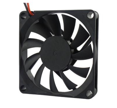 China High Quality 7010mm Thin Axial DC Air Cooling Cooling Fan 70x70x10mm 5V 12V 24V High CFM Axial Industrial Fan for sale