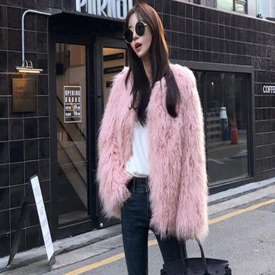 China Anti-Shrink Plaid Wholesale Rural Faux Fur Skin Rabbit Style Fast Delivery for sale