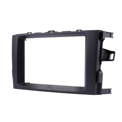 China Plastic Car Auto Radio Fascia Trim Bezel Auto Component Panel Frame Injection Molding Panel Car Stereo Dash Kit for sale