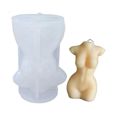 China China Art Body Molds Plastic Plastic Mold Design Homemade For Candle Soap Making Decorating for sale