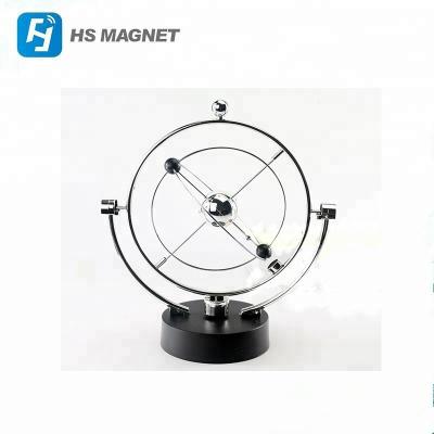 China Industrial Magnetic Sculpture Milky Way Instrument Perpetual Motion Kinetic Orbital Desk Art Office Home Decoration Display for sale