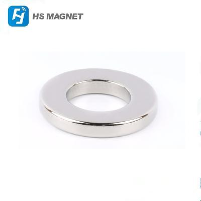 China Industrial Magnet Big Strong Magnetic Ndfeb Rare Earth Ring Magnets for sale