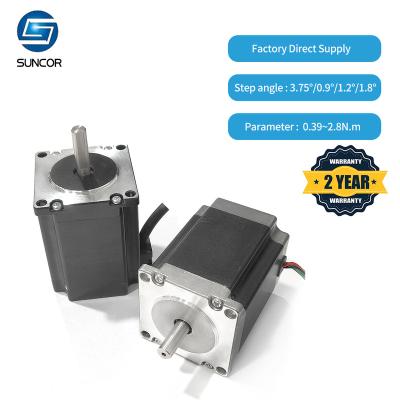 China 57STH76-1NEMA 23 Hybrid Stepper Motor Factory Made High Torque 1.8 Degree Hollow Shaft for sale