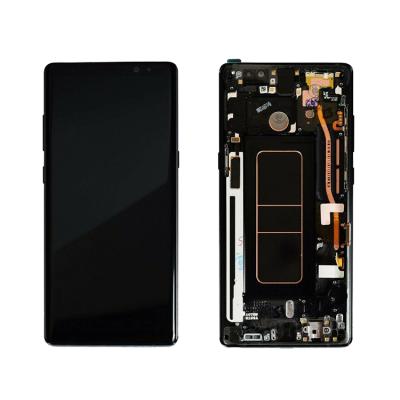 China HD Super AMOLED For Samsung Galaxy Note 8 N950 LCD Display With Digitizer With Frame for sale