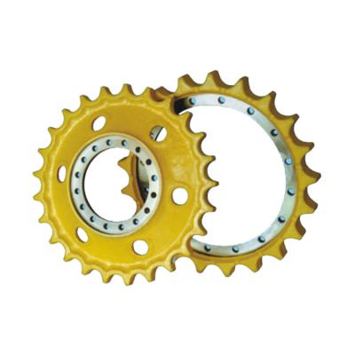 China Large Diameter Sk200-3 Chainsaw Rim Sprocket Sprocket For Jcb 801 Building Material Stores Cadenas Para for sale