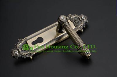 China European style Entrance Villa Door Lock, double bolts mortise lock , Antique Brass finish for sale