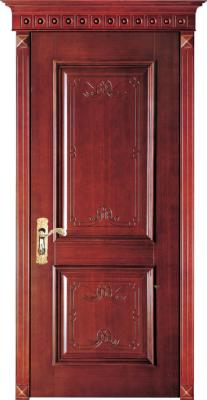 China Lacquer Finish 40mm Solid Timber Entry Door For Apartment, Outward Opening External Door for sale