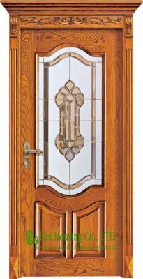 China Lacquer Finish 40mm Solid Timber Entry Door For Apartment, Outward Opening External Door for sale