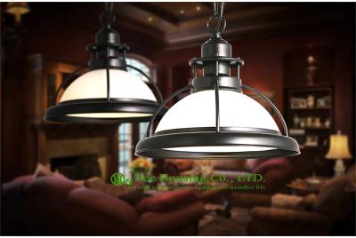 China Made In China Elegant Residential Pendant Lighting Iron Chain Colorful Lampshade for sale