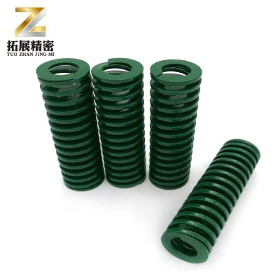 China Coil DG ISO10243 Mold Die Spring 50CRVA Green Die Spring for sale