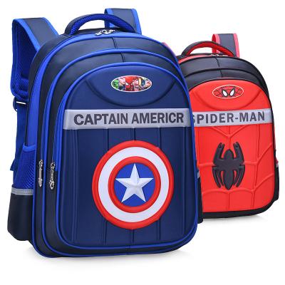 China Captain 2021 anti-theft Amazon America children's cartoon images EVA Backpack School Bag for sale