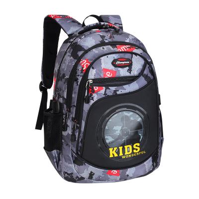 China Fashion Waterproof Camouflage Children's Military Boys School Backpack for sale